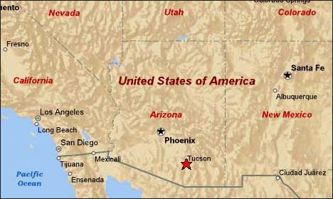 Tennis Getaways - Map